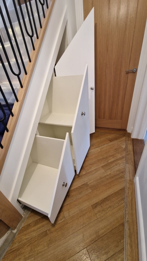 An Under Stairs Storage Upgrade