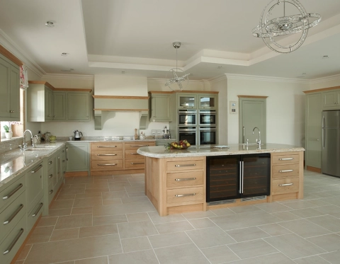 Bespoke Oak Feature Kitchen
