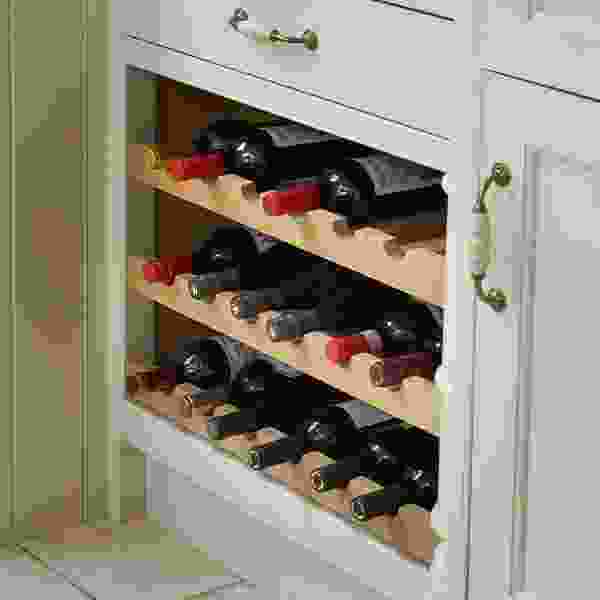 Custom Kitchen Wine Rack